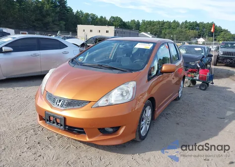 2010 Honda Fit Sport from USA, damaged, VIN JHMGE8H4XAS012327